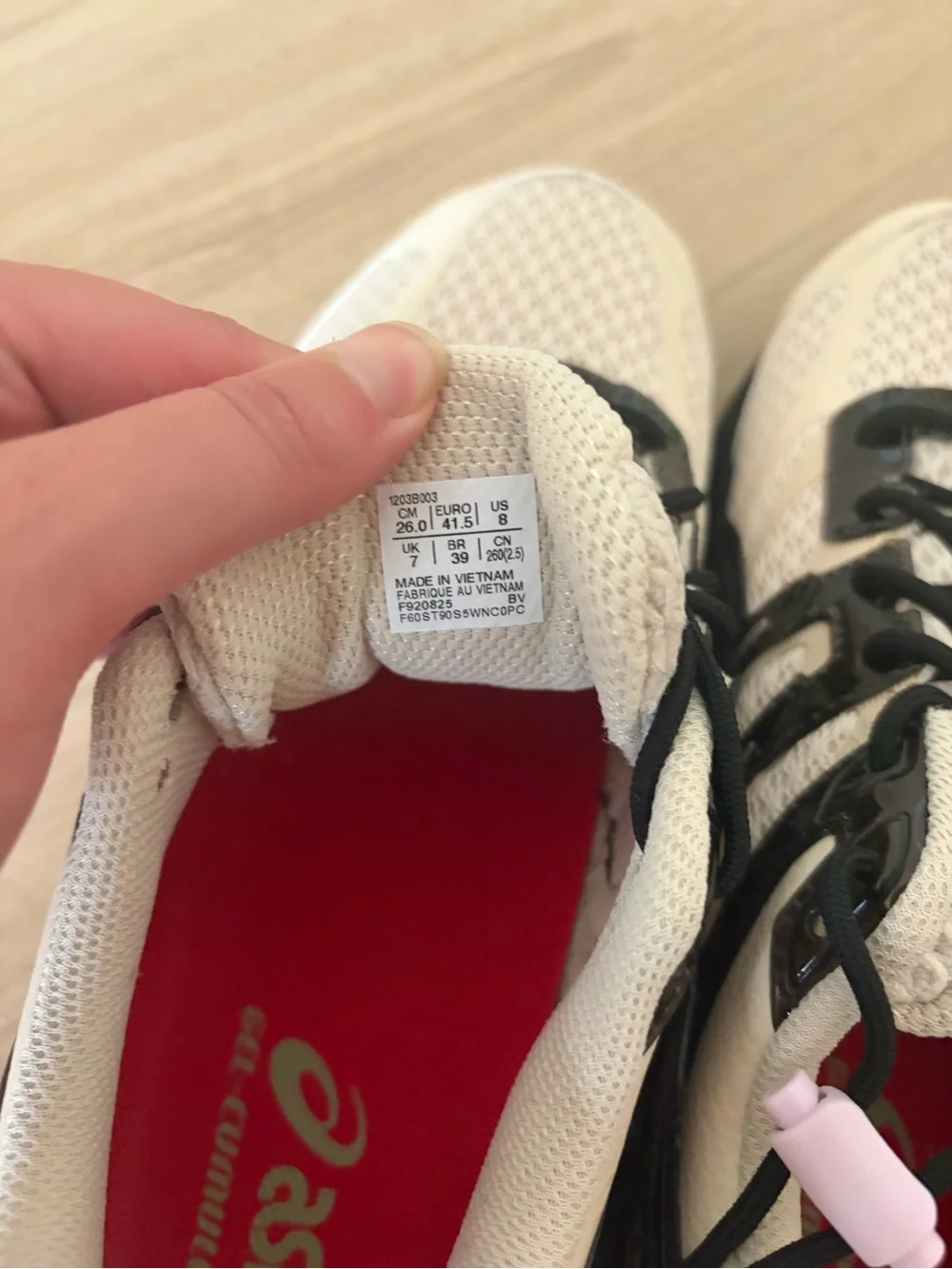 ASICS gel cumulus 16 desert rose
